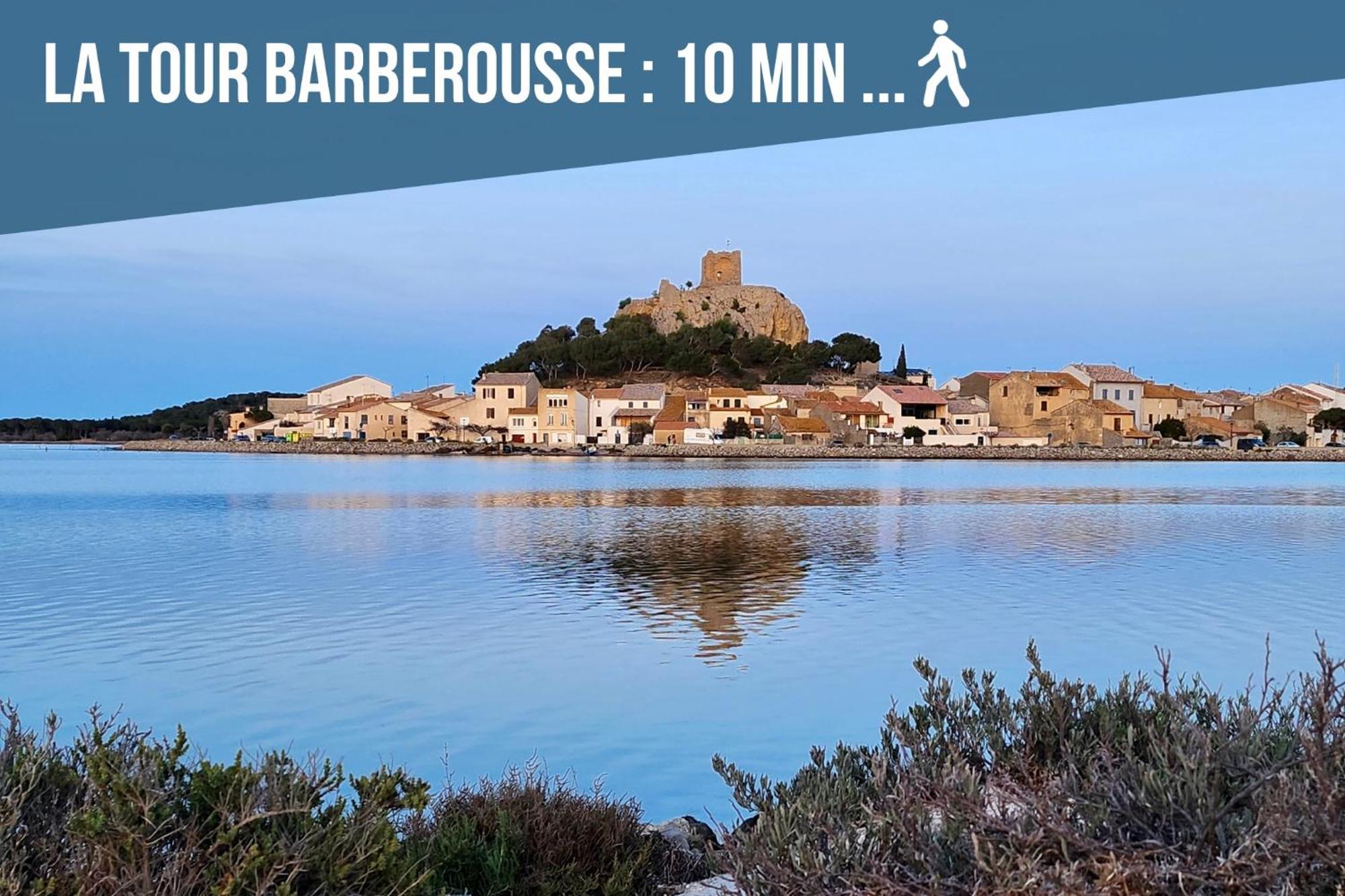 L'Eden - Vue Magnifique Sur Le Port, Les Chalets & La Mer - Gruissan Extérieur photo